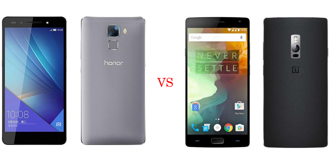 Huawei Honor 7 versus OnePlus Two 1